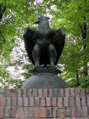 Denkmal  Licentiatenberg im Hamburger Stadtteil Groß Borstel.  (2002)