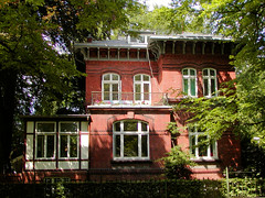 Aufnahmen vom Universitätskrankenhaus Hamburg Eppendorf, UKE - 2003; Pavillion.