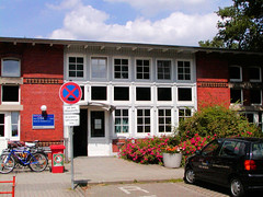 Aufnahmen vom Universitätskrankenhaus Hamburg Eppendorf, UKE - 2003; Pavillion.