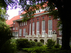 Aufnahmen vom Universitätskrankenhaus Hamburg Eppendorf, UKE - 2003; Schwesternhaus / Ericahaus - Architekt Fritz Schumacher.