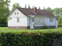 Fotos von der KZ-Gedenkstätte in Hamburg Neuengamme.   (2003)