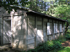Fotos von der KZ-Gedenkstätte in Hamburg Neuengamme. (2003)