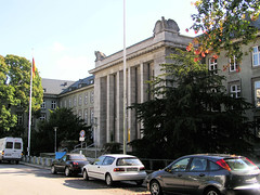 Bilder von der Sophienterrasse in Hamburg Harvestehude (2004).