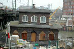 Bilder von der Oberhafenkantine am Oberhafen in der Hamburger Hafencity. (2006)