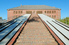 Fotos von der KZ-Gedenkstätte in Hamburg Neuengamme. (2006)