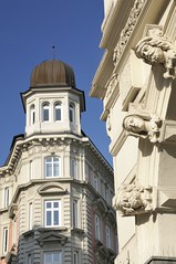 Bilder aus der Hamburger Innenstadt - Stadtteil Neustadt. Architektur der Gründerzeit in den Hamburger Colonnaden.