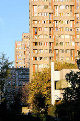 Bilder der Siedlung Grunwaldplatz / plac Grunwaldzi; erbaut von 1967 - 1975 - Architekten Jadwiga Grabowska-Hawrylak,  Zdzisław Kowalski, Włodzimierz Wasilewski.