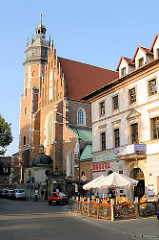 Corpus Christi Kirche in Krakau / Kraków; gotische Kirche errichtet ab 1340.