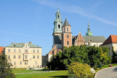 Kathedrale St. Stanislaus und Wenzel in Krakau / Kraków - Polen.