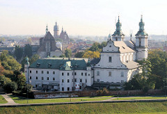 Skałka Kirche in Krakau / Kraków -  Kirche auf dem Felsen,  Kirche des Erzengels Michael und des hl. Bischofs und Märtyrers Stanislaus.