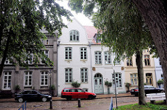 Historische Hausfassaden - Friedrichstadt an der Eider / Treene.