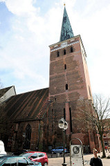 St. Marien Kirche in Uelzen - Dreischiffige, gotische Hallenkirche, 1292 geweiht / Kirchturm von 1400.