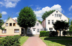 Gebäude  an der Kirchenstrasse von Barmstedt, Kreis Pinneberg.
