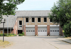 Neues Gebäude der Freiwilligen Feuerwehr in Bünningstedt, Ammersbek.