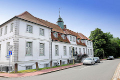 Rantzau Palais am Binnenhafen in Glückstadt - erbaut 1643; ab 1736 wurde das Gebäude ein Zuchthaus / Tollhaus; heutige Wohnnutzung.