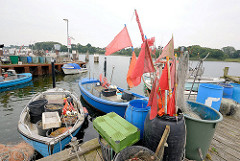 Kleinfischerei - Hafen von Kappeln an der Schlei.