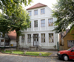 Historische Archtektur - Rathaus in Arnis, Lange Strasse.