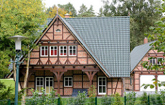 Fachwerkhaus Neubau - Fotos aus der Gemeinde Grosshansdorf / Schleswig Holstein.