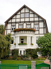 Villa im Heimatstil - Architektur der Hansestadt Wismar.