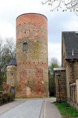 Pulverturm in Anklam - Teil der ehem. Stadtbefestigung, erbaut um 1450.