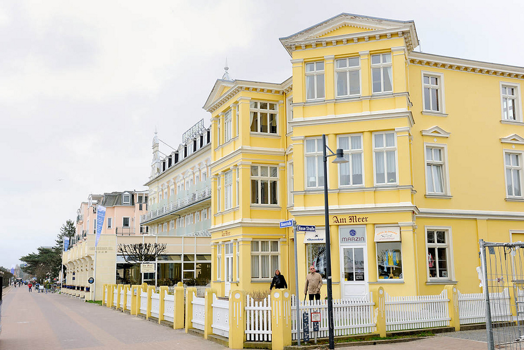 Stadt Und Land Fotos Foto Strandpromenade Ostseebad Heringsdorf