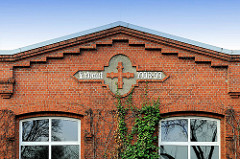 Albert Schweitzer Schule Buxtehude; erbaut 1908 - 09 - Ziegelfassade.