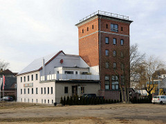 Industriearchitektur - Gewerbegebäude in Ludwigslust.