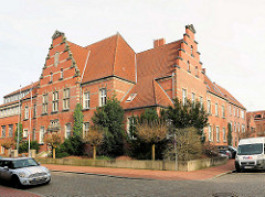 Gebäude Amtsgericht Elmshorn - erbaut 1910 im niederländischen Renaissancestil.
