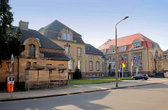 Historische Architektur in der Hansestadt Demmin - Verwaltungsgebäude / Kreishaus.