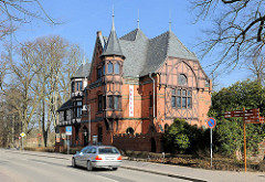 Möckelhaus - Doberaner Heimatmuseum, erbaut 1888 von Gotthilf Ludwig Möckel, Baustil der Neogotik.