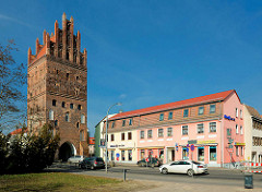 Luisentor / Stadttor der Hansestadt Demmin - Architektur aus dem 15. Jahrhundert.