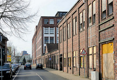 Backsteinarchitektur - Industriearchitektur in Elmshorn - ehem. Lagergebäude von Teppich Kibek.