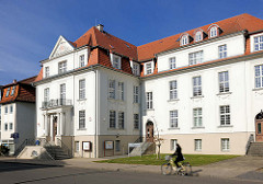 Historische Architektur in der Hansestadt Demmin - Verwaltungsgebäude.