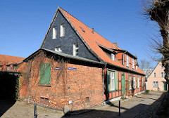 Gebäude vom Heiligengeisthospital / Heiligengeistkloster zu Stralsund.