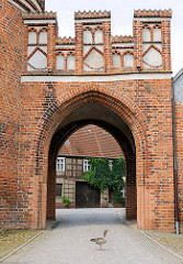 Historisches Stadttor / Elbtor der Hansestadt Werben.