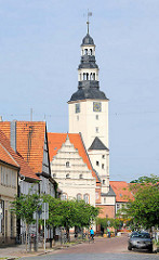 Hausmannsturm vom historischen Rathaus der Hansestadt Gardelegen.