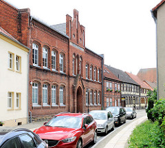 Backsteinarchitektur - Stadt Schule in Osterburg.
