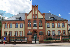 Amtsgericht in Perleberg, Lindenstrasse - das Gebäude steht unter Denkmalschutz.