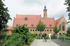 Dreischiffige Klosterkirche vom St. Paulikloster in Brandenburg an der Havel - ehem. Dominikanerkloster.