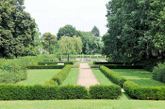 Gartenanlage an der Wallstrasse von Brandenburg an der Havel.