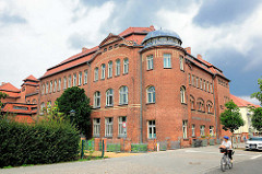 Gebäude von Saldern Gymnasium; Städtisches Gymnasium in Brandenburg an der Havel.