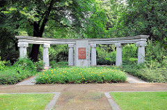 Sowjetischer Ehrenfriedhof in Brandenburg an der Havel.
