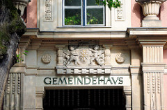 Eingang vom Gemeindehaus der St. Katharinenkirche von Brandenburg an der Havel.
