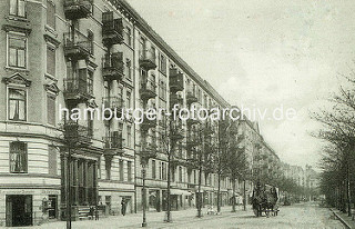 Historisches Motive - Wohnhäuser in der Hegestrasse.