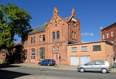 Industriearchitektur - Ziegelgebäude, Neogotik.