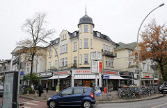 Geschäfte - Einkaufsmöglichkeiten Hamburg Groß Flottbek, Beselerplatz Waitzstrasse.