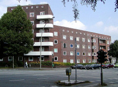 Wohnblock am Habichtplatz, Dulsberg Bezirk Hamburg-Nord.