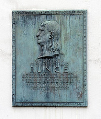 Billdeich Geburtshaus Friedrich Ferdinand Runge Erinnerungsplakette.