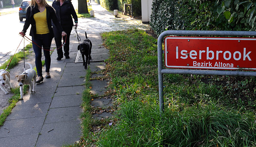 bildarchiv-hamburg.com: Foto „Stadtteilgrenze zu Hamburg Iserbrook