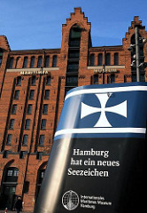 Maritimes Museum - Hamburg hat ein neues Seezeichen. Kaispeicher B. Hamburg Hafencity.